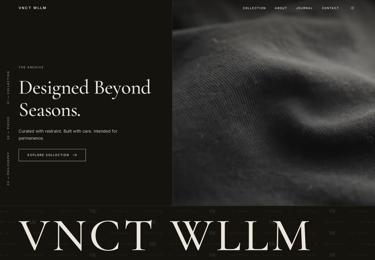 The VNCT WLLM home page